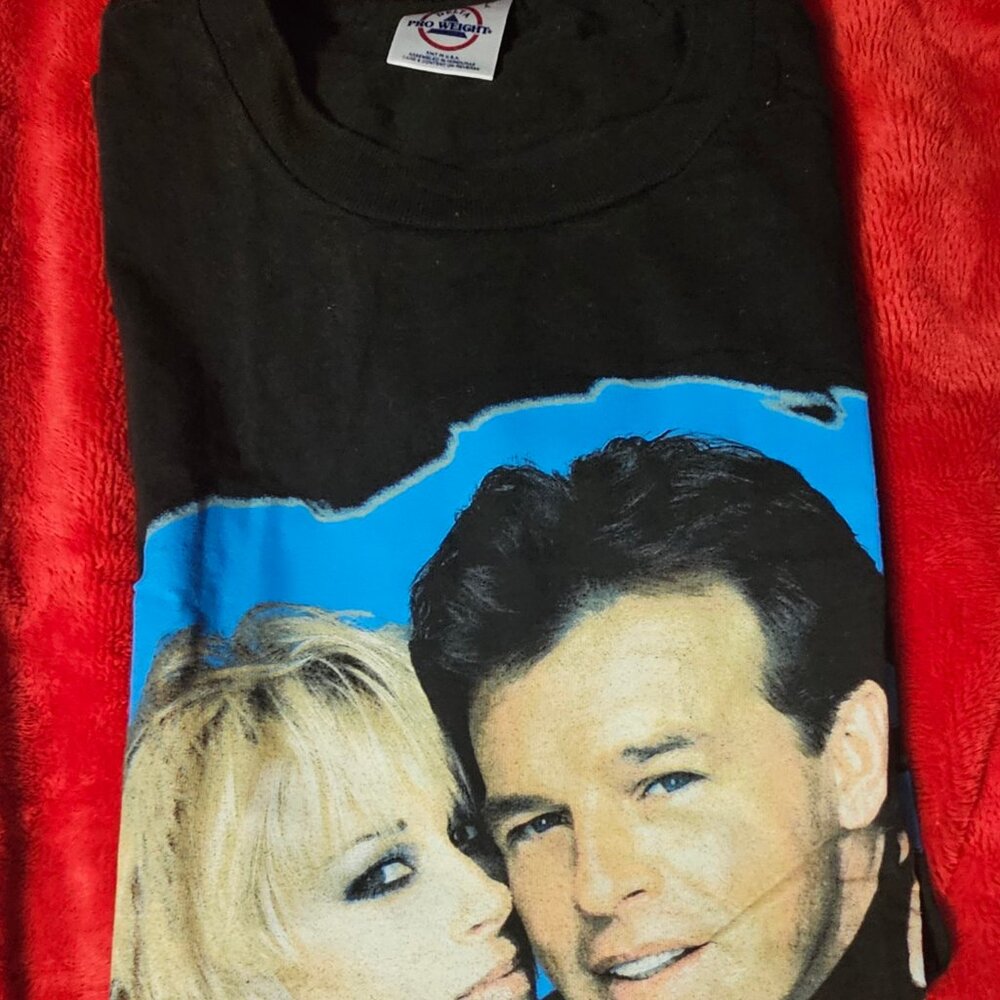 Vtg Lorrie Morgan & Sammy Kershaw I Finally Found Someone Tour T-Shirt Size L